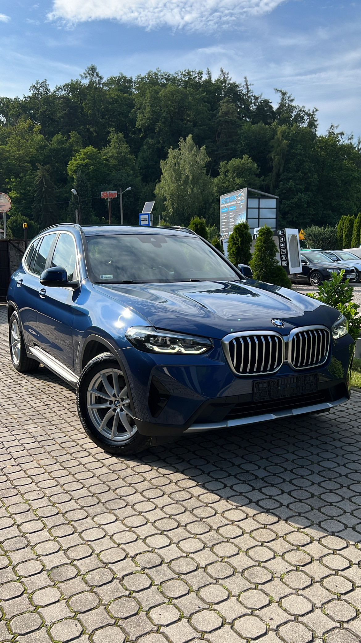 BMW X3 Blue