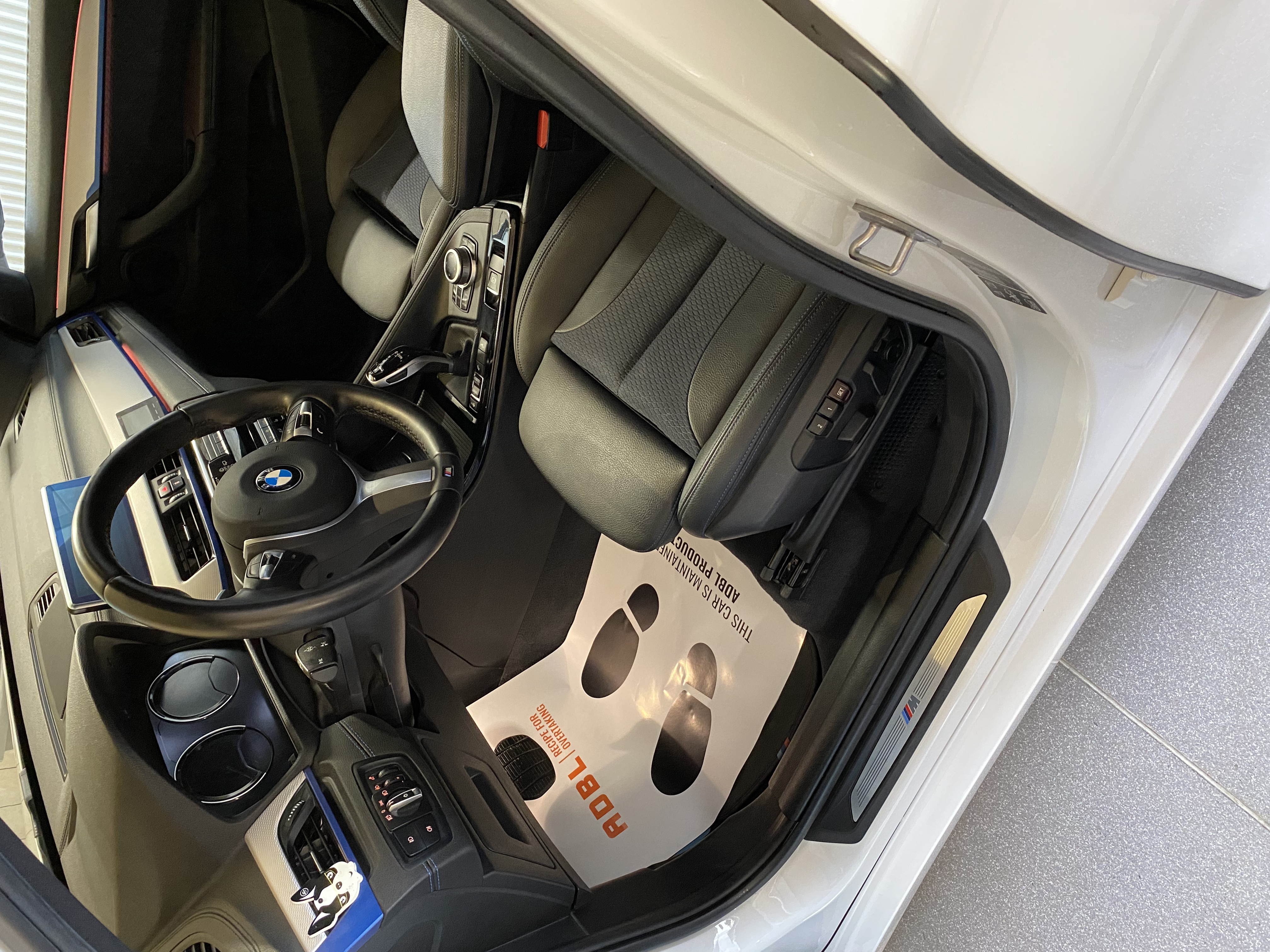 BMW X3 White Interior